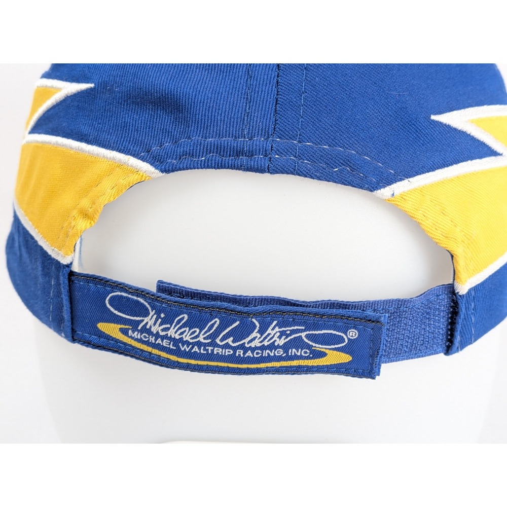 NAPA Racing Michael Waltrip Racing Toyota 55 Baseball Cap Blue Yellow White Red - Picture 4 of 12